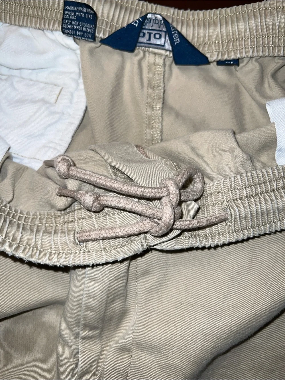 Polo by Ralph Lauren Khaki Tan Cargo Shorts